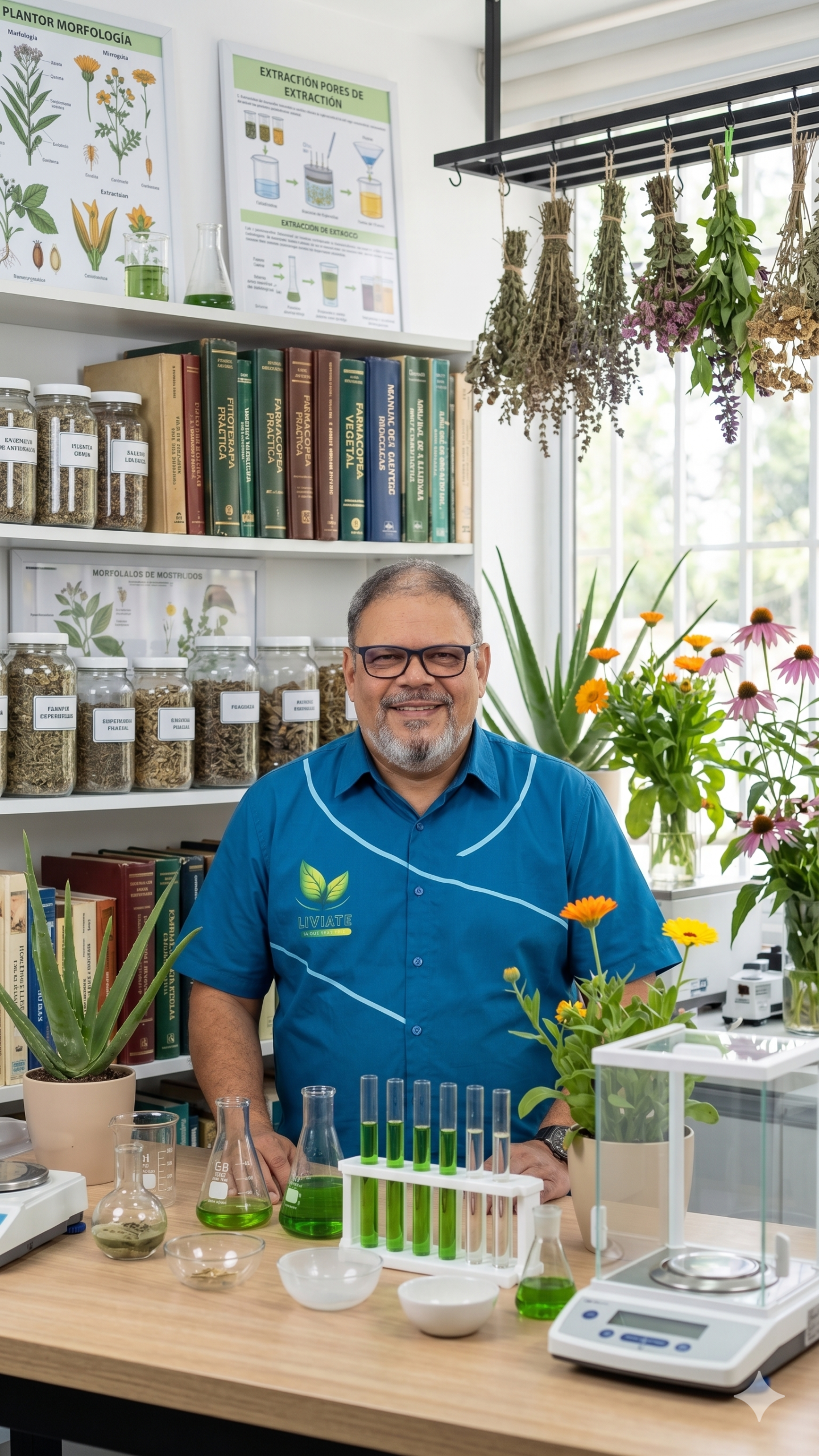 Dr. Pedro Luis Estrada P. — especialista en fitoterapia clínica y farmacología vegetal en Medellín